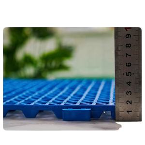 Coussin de verrouillage modulaire 11.5 "x 11.5" Tapis de sol Carrelage Drain Piscine Patio Balcon Cour Pet Area Washer Pad (Bleu) - Product Image 3