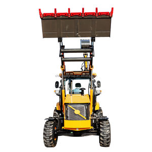 Gratis pengiriman mesin bergerak bumi Backhoe <span class=keywords><strong>Loader</strong></span> Diesel hidrostatik 4 roda traktor ujung depan <span class=keywords><strong>Loader</strong></span> - Product Image 6
