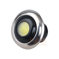 Lampe de plaque d'immatriculation LED 12V 3/4 pouce pour remorque et camion, type œil d'aigle, conforme aux normes DOT/SAE/FMVSS108/RoHS