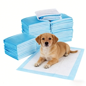 Alfombrilla de Lujo para Mascotas, Ultra Absorbente, de Larga Duración, Desodorante, para Entrenamiento, Versión Económica de Algodón, 60*90 - Product Image 1