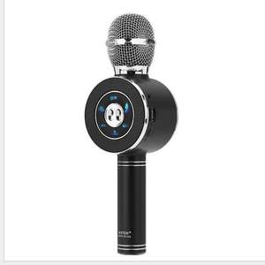 Караоке-Колонка WS668 с беспроводным микрофоном ws1817 q5 <span class=keywords><strong>q7</strong></span> q9 h8 ws858, профессиональный беспроводной ручной микрофон для домашней вечеринки - Product Image 3