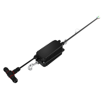 Convertisseur d'urgence universel 15W/20W/30W à sortie CC, autonomie de 3 heures pour éclairage industriel, IP65, plastique, borne de connexion rapide