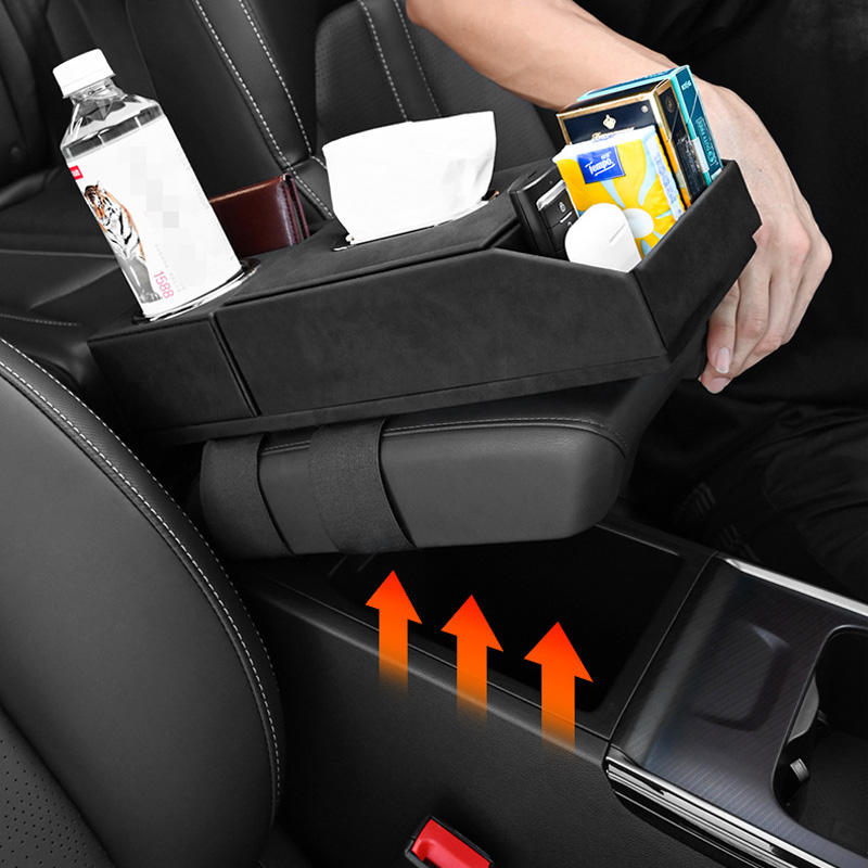 ZWH-1 Multi-Functional Leather Car Armrest Box Height-Increasing Pad | Guangzhou Wangxin Automotive