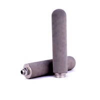 Vente directe d'usine micron fritté métal poreux 10 Um acier inoxydable 316L filtre fritté pour système de filtration industriel