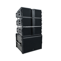 KA210 Sistema de sonido de matriz de línea profesional 2 vías Dual 10 pulgadas Equipo de sonido de audio activo Altavoces de matriz de línea activa