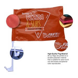 Bán buôn giá rẻ tùy chỉnh <span class=keywords><strong>mini</strong></span> cửa sổ xe cờ với bền Windproof vải cho doanh nghiệp của bạn ngoài trời tổ chức sự kiện quảng cáo biểu ngữ - Product Image 2