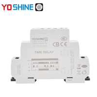 Relais temporisé AC/DC 24V-240V 10A 16A monophasé, temporisateur réglable pour système de contrôle d'alimentation industrielle