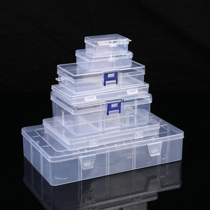 Organizador de Caja de Pesca, Cajas y Bandejas de Almacenamiento de Plástico con Divisores Extraíbles, Contenedor Transparente para Señuelos de Pesca - Product Image 6
