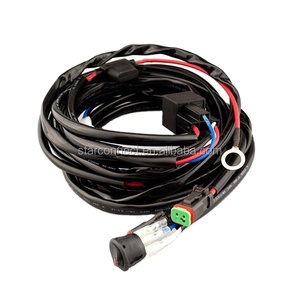 工厂供应2腿越野汽车led灯线束带双防水dt连接器 - Product Image 3