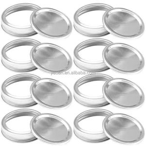 Pot <span class=keywords><strong>en</strong></span> verre avec couvercle de 16 à 33 oz - Contenants hermétiques réutilisables pour confiture <span class=keywords><strong>maison</strong></span>, cornichons, salades, flocons d'avoine, organisation de la cuisine - Product Image 5