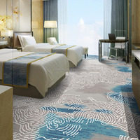 Moquette Axminster sur mesure de qualité supérieure pour couloirs, 80 % laine, 20 % nylon, idéale pour les chambres d'hôtel, les lieux publics, les halls d'accueil, les couloirs, les salons et les galeries.