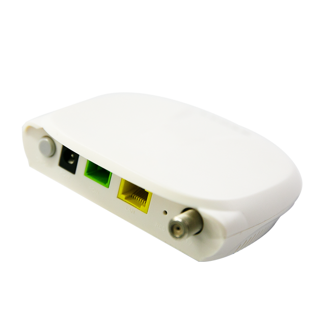 Lenew CATV Receiver SC/APC UPC R1 Series XPON ONU 1GE+CATV Mini Node Indoor FTTH 1310/1490nm 1Yr