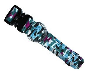 Collier pour animaux de compagnie motif de camouflage personnalisé ensemble de collier de chien tactique robuste collier tactique rembourré en néoprène pour la formation - Product Image 5