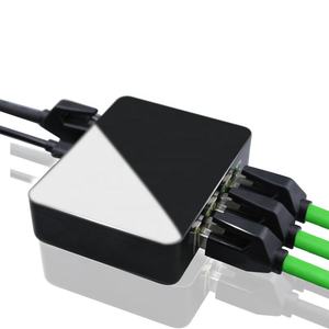 Werksverkauf 1000Mbp RJ45 Ethernet-Splitter <span class=keywords><strong>1</strong></span> zu 3 Netzwerkadapter Gigabit-Konverter 8P8C Verlängerungsstecker - Product Image 1