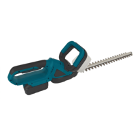 Taille-haie électrique sans fil portatif 21V à moteur à balais, léger, silencieux, lame de coupe de 55 cm, double ciseaux, coupe jusqu'à 8 cm