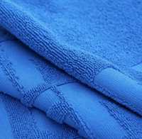 100% Cotton Terry Fabric Beach Towel Custom Logo Double Side Jacquard Towel Velour Beach Towel