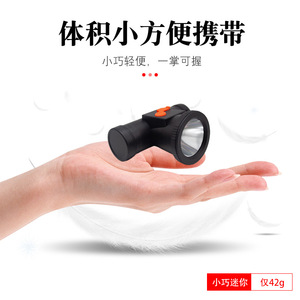 Led Headlamp Rechargeable Battery White Light Cycling Outdoor Use With <b>Dimmer</b> Function - Product Image 5