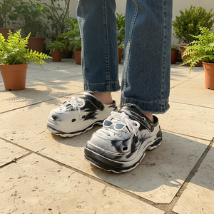 Vente en gros de sabots personnalisés d'été de créateur fabrication de breloques sabots chaussures jinjiang en mousse <span class=keywords><strong>fournisseur</strong></span> de sabots chaussures sabots pour femmes - Product Image 5