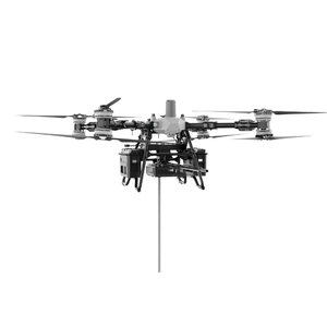 40 मिमी 25 मिमी रिमोट कंट्रोल फायर वाटर स्प्रेयर तोप बुझाने के साथ उपयोग किया जाने वाला ड्रोन फायर ट्रक वाटर कैनन - Product Image 3