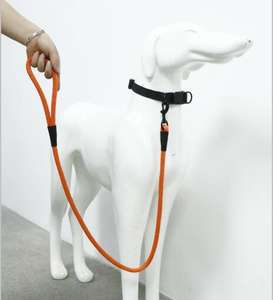 <span class=keywords><strong>Collar</strong></span> de entrenamiento para perros ecológico XL de poliéster sólido con cintas decorativas a prueba de agua 10 + opciones de color incluye clip de rana - Product Image 4