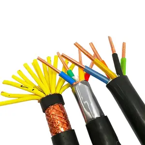 Copper Conductor Flexible Rubber XLPE Insulated PVC protective jacket Braided copper shield Control Wire