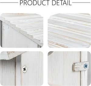 Casetta per uccelli all'aperto <span class=keywords><strong>in</strong></span> <span class=keywords><strong>legno</strong></span> per cardinali bluebird - Product Image 5