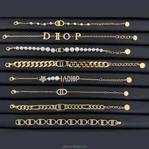 D bracelet de marque D CC GG V Bracelet de créateur Bracelet de luxe Bijoux de luxe Bijoux de créateur
