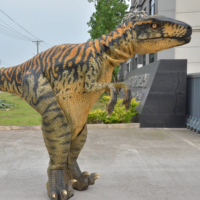 Costume réaliste de dinosaure T-rex avec pattes cachées pour spectacle sur scène, modèle animatronique de dinosaures pour amusement