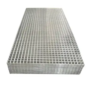 Mergulho quente galvanizado soldado emoldurado wire mesh painel