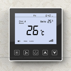 Boîtier de <span class=keywords><strong>Thermostat</strong></span> intelligent WiFi, boîtier de contrôle de température, pour l'eau, le chauffage électrique du sol, chaudière à <span class=keywords><strong>gaz</strong></span>, fonctionne au sol - Product Image 3