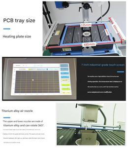 Wisdomshow Wds-580 Estación de Retrabajo Manual BGA para Reparación de Placas Base Electrónicas PCBA y Consolas PS5, 110/220V 2KW G41639 Wisdomshow - Product Image 5