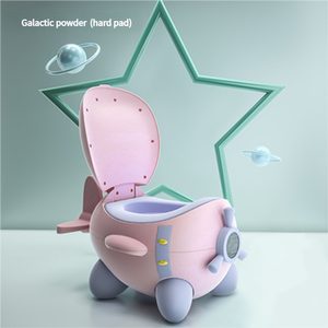 Nuevo diseño moderno, inodoro de avión auxiliar para bebés, urinario de plástico para niños, trampa P, inodoro ciclónico montado en el suelo de dos piezas - Product Image 6