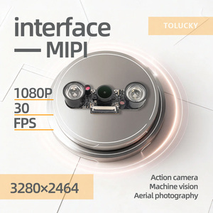 ฟังก์ชันการมองเห็นในเวลากลางคืนแบบมุมกว้างของ Raspberry Pi IMX219 รองรับโมดูลกล้อง MIPI แบบกำหนดเองได้ - Product Image 5