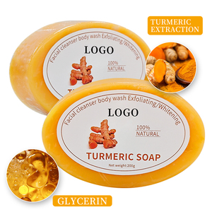 Barre de savon au curcuma anti-inflammatoire <span class=keywords><strong>pour</strong></span> le soulagement de l'eczéma et du <span class=keywords><strong>psoriasis</strong></span> Soins <span class=keywords><strong>pour</strong></span> la peau sensible - Product Image 2