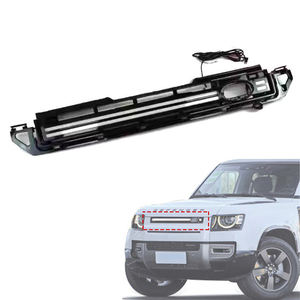 Luz de bienvenida a la moda, barra de luz de rejilla de parachoques delantero con luz LED para Land Rover Defender 90 110 130 - Product Image 1