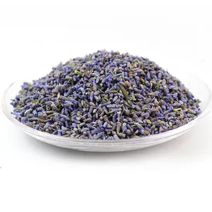 Vente en gros nouveauté 100% thé de fleurs de lavande séchées violettes aux herbes naturelles pures