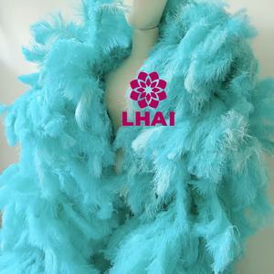 Écharpe en plumes d'autruche géante de 3,5 mètres, guirlande de plumes, <span class=keywords><strong>boa</strong></span> en plumes d'autruche pour spectacle de danse samba, scène, fête, spectacle - Product Image 6