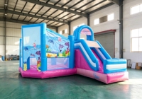 Château gonflable mini palmier en PVC, design léger pour les enfants, divertissement intérieur
