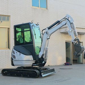 Mini-graafmachine, 360 °   Rotatie-aangedreven graafmachine zonder achterwiel, rupsgraafmachine, Kubota-motor minigraafmachine, graafmachine Hg 20 - Product Image 4