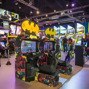 Coin Operated 42 Inch Screen Racing Arcade Game <b>Machine</b> English Support Motion Sensing Sim Racing Cockpit for Mall - Product Image 4