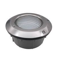 Encastré 8W/12W/18W/24W/35W Verre LED Piscine Lumière SS304 Niche Logement Par56 Ampoule Blanc Émittance AC/DC IP68 Étang Sous-Marin