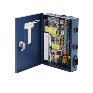 Kualitas tinggi 12V DC 10A 9CH kotak catu daya beberapa Output untuk sistem pengawasan CCTV CE/FCC/ROHS