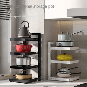 Porta pentola multiuso in <span class=keywords><strong>metallo</strong></span> multistrato regolabile - Product Image 4