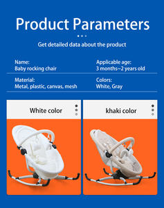 2024 vendita calda personalizzabile baby swing buttafuori rosa jumper portatile baby buttafuori e rocker per il bambino - Product Image 6