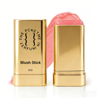 Emballage vide pour stick de blush et anticernes 20g, contenant rotatif en PP pour baume solide, anti-transpirant, écran solaire