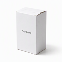 Boîte cadeau personnalisée avec languette d'ouverture facile en papier kraft pour l'emballage de produits de marque et les événements