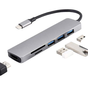 Tốc Độ Cao 2.0/3.0 USB Hub Adapter Sạc Thiết Kế Mới Loại C Docking Station Điện Thoại Sạc Với 1 Cổng Để 11 Cổng - Product Image 2