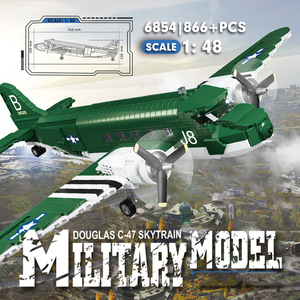 866 + Uds 1/48 soldados <span class=keywords><strong>americanos</strong></span> ejército colección histórica militar avión de combate Jet aviones juego de bloques de construcción regalo para niño - Product Image 4