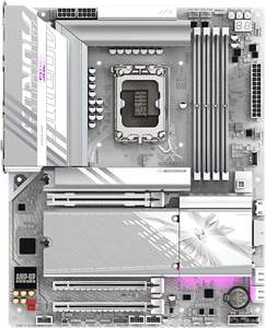 لوحة أم GIGABYTE Z890 AORUS Elite WIFI7 ICE لمعالج Intel Core Ultra (Series <span class=keywords><strong>2</strong></span>) بمقبس LGA 1851 وتصميم ATX وذاكرة DDR5 و3 منافذ <span class=keywords><strong>M</strong></span>.<span class=keywords><strong>2</strong></span> وPCIe 5.0 وThunderbolt 4 - Product Image 2