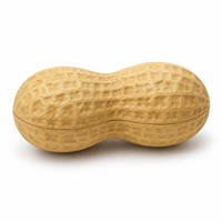 Jouet anti-stress en forme de cacahuète, jouet à presser en forme de fromage, cadeau pour fête, logo personnalisé, vente en gros